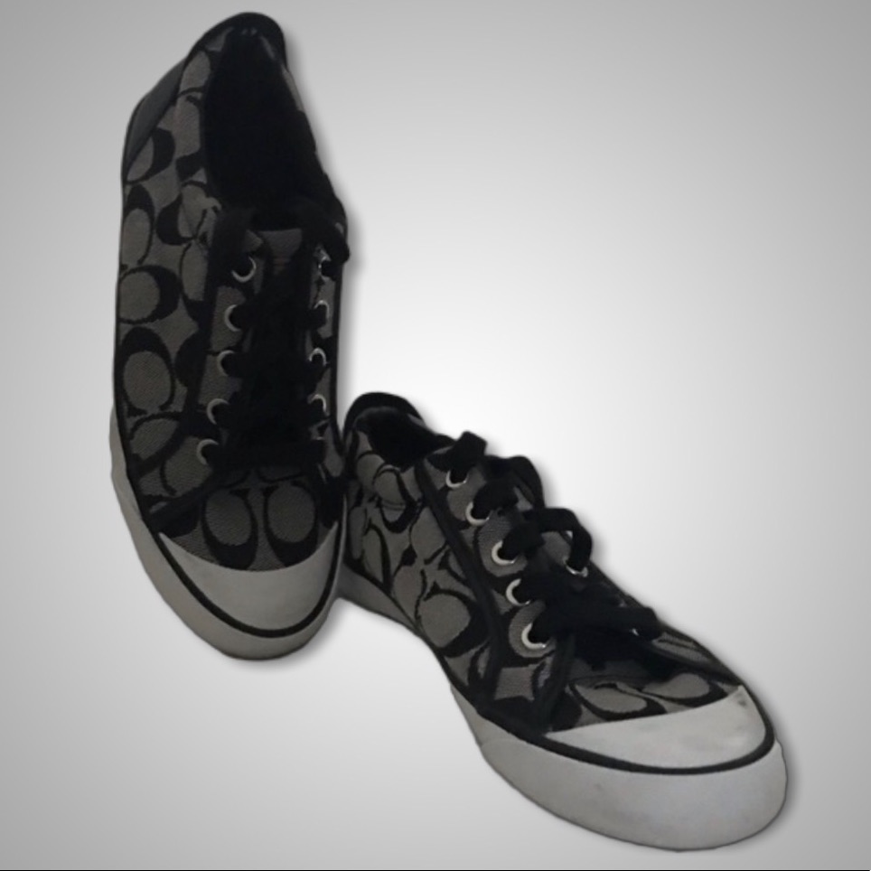 [Coach] - Signature Jacquard Sneakers
